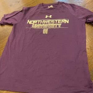Under Armour Purple Northwestern University Tee